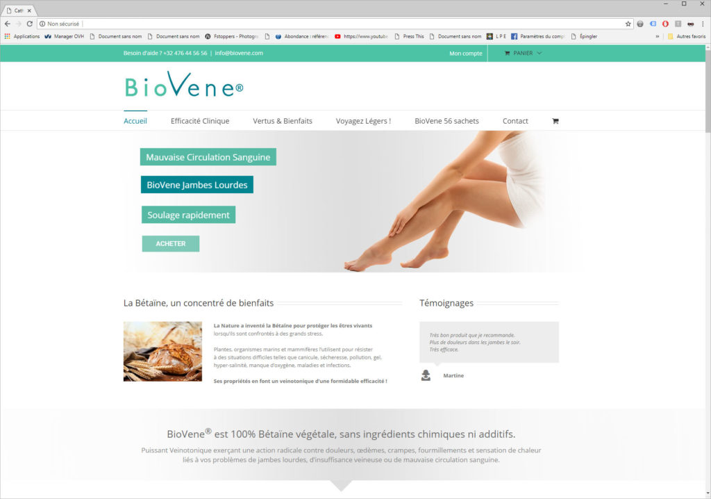 Création du site E-commerce WooCommerce